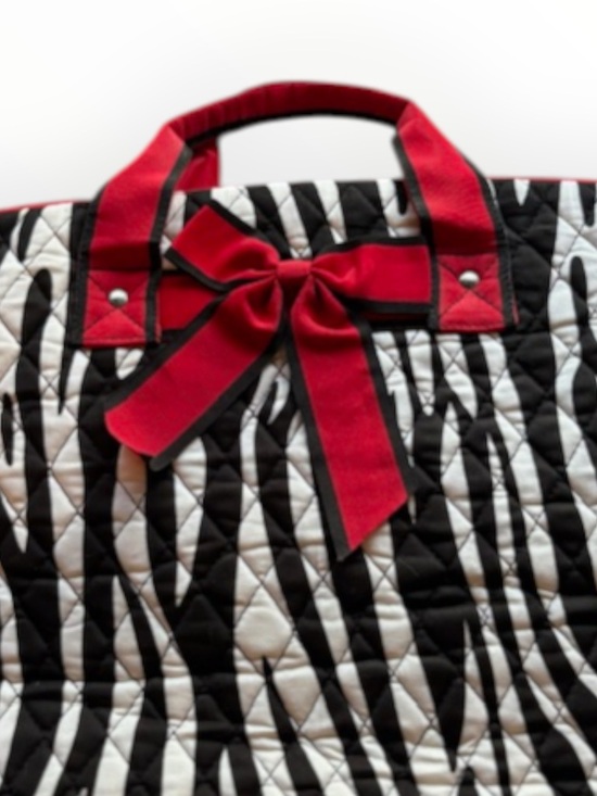 🐬 HOST ITEM Belvah Zebra Print Garment Bag Travel Dress Suit Bag Organizer